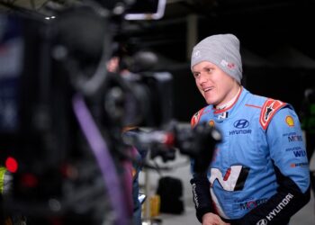 Ott Tänak Rootsi ralli 2025, Foto: Romain Thuillier / Hyundai Motorsport GmbH