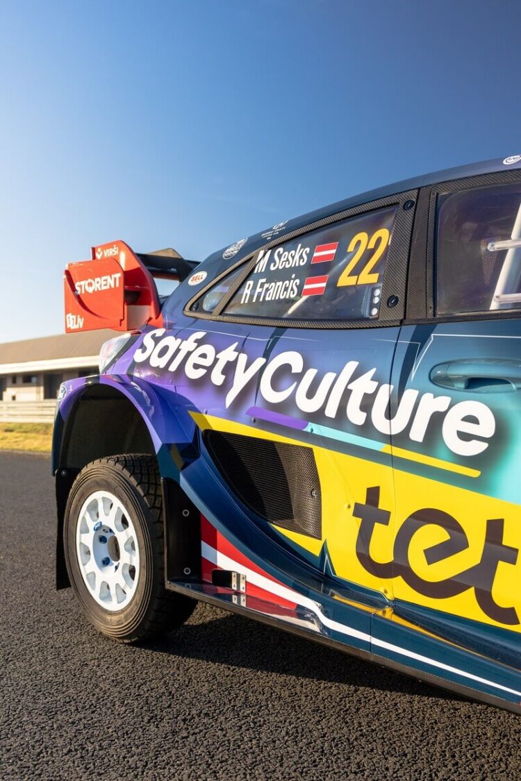 Martin Sesksi Ford Puma Rally1, Foto M-SPortMartin Sesksi Ford Puma Rally1, Foto M-SPort