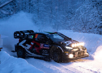 Lorenzo Bertelli Rootsi rallil 2024, Foto: Jaanus Ree / Red Bull Content Pool