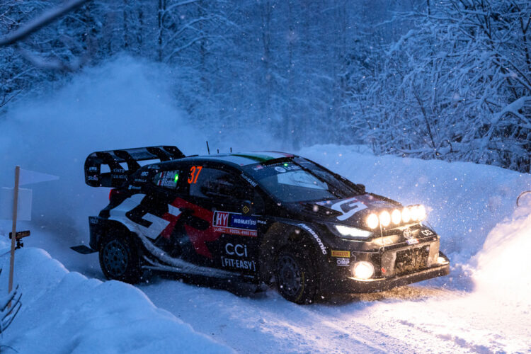 Üks Toyota Rally1 autodest jääb Rootsi MM-rallilt eemale