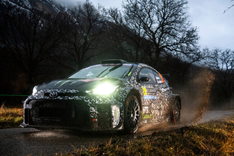 Oliver Solberg Monte Carlo rallil 2025, Foto: Jaanus Ree / Red Bull Content Pool