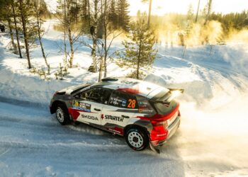 Robert Virves Rootsi rallil 2025, Foto: Jaanus Ree / Red Bull Content Pool