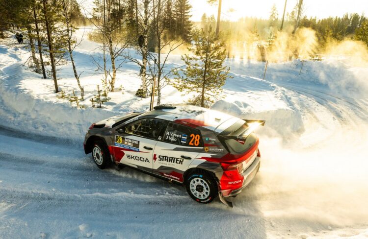 Robert Virves Rootsi rallil 2025, Foto: Jaanus Ree / Red Bull Content Pool