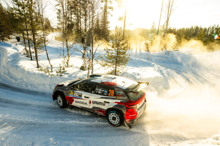 Väga kahju! Robert Virves sõitis Rootsi ralli eelviimasel kiiruskatsel teelt välja