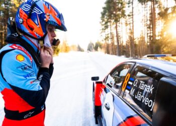 Ott Tänak Rootsi ralli 2025, Foto Jaanus Ree / Red Bull Content Pool