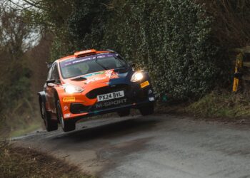 Romet Jürgenson / Siim Oja said Briti meistrisarja etapil kuuenda koha. Foto: Alex Stefan / Motorsport UK