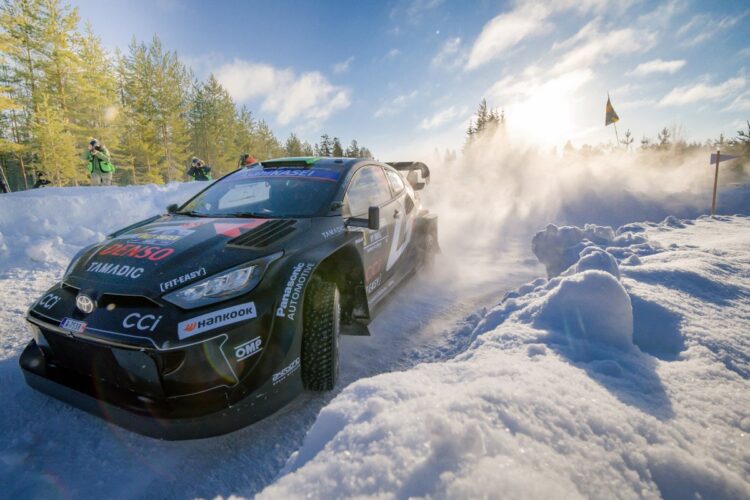 Elfyn Evans Rootsi ralli 2025, Foto: Toyota Gazoo Racing