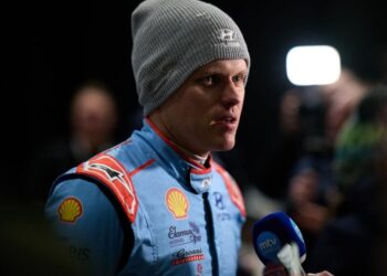 Ott Tänak Rootsi ralli 2025, Foto: Romain Thuillier / Hyundai Motorsport GmbH