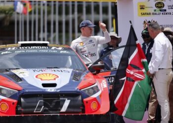 Ott Tänak Keenia Safari ralli 2024, Foto: Austral / Hyundai Motorsport GmbH