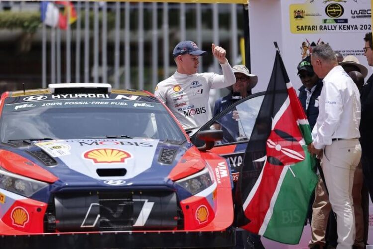 Ott Tänak Keenia Safari ralli 2024, Foto: Austral / Hyundai Motorsport GmbH