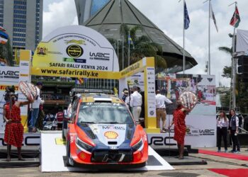 WRC Keenia Safari ralli 2024 Ott Tanak ja Martin Järveoja