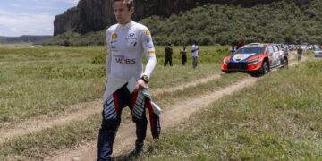 Martin Järveoja Safari rallil 2024, Foto: Austral / Hyundai Motorsport GmbH