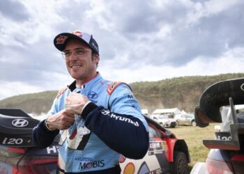 Thierry Neuville Keenia Safari rallil 2025. Foto: Hyundai Motorsport