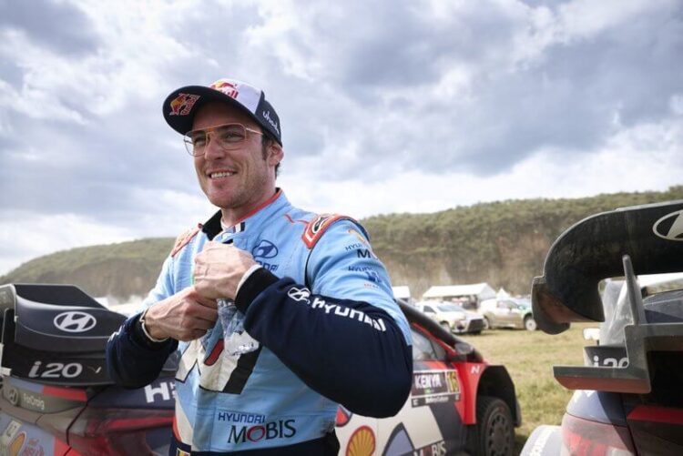 Thierry Neuville Keenia Safari rallil 2025. Foto: Hyundai Motorsport