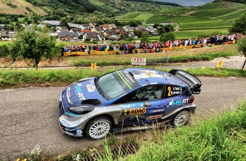 Ott Tänak 2017 Saksamaa rallil, Foto: M-Sport