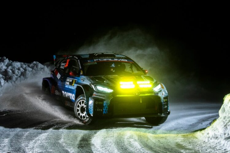 Tuukka Kauppinen Rootsi MM-rallil 2025, Foto: Jaanus Ree / Red Bull Content Pool
