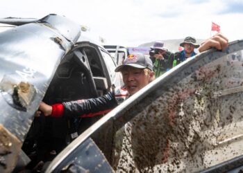 Takamoto Katsuta ja Aaron Johnston Keenia Safari rallil 2024, Foto: Jaanus Ree / Red Bull Content Pool