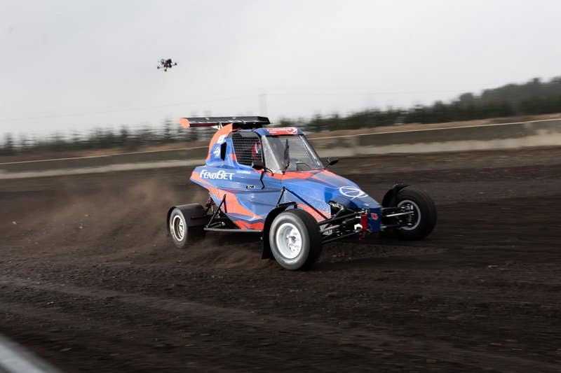 Martin Järveoja oma uuel Crosskartil, Foto: Alari Jüriöö