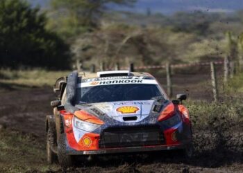 Ott Tänak ja Martin Järveoja. Autor/allikas: Hyundai Motorsport Media