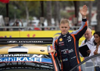 Ott Tänak Hispaania rallil 2022, Foto: Dufour Fabien / Hyundai Motorsport GmbH