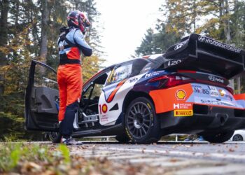 Thierry Neuville Kesk Euroopa rallil 2024, Foto: Austral / Hyundai Motorsport GmbH