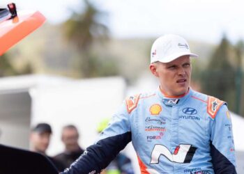 Ott Tänak Kanaari saarte MM-rallil 2025, Foto: Dufour Fabien / Hyundai Motorsport GmbH