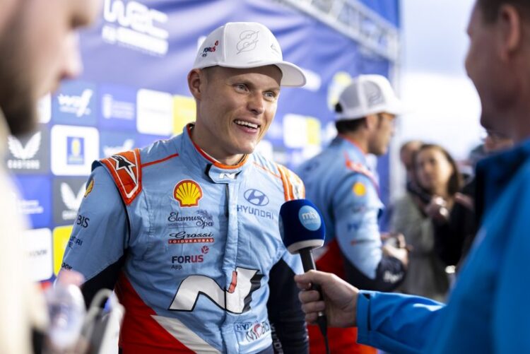 Ott Tänak Kanaari saarte rallil, Foto:: Austral / Hyundai Motorsport GmbH