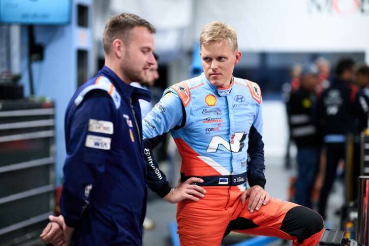Ott Tänak Kanaari saarte rallil 2025, Foto: Romain Thuillier / Hyundai Motorsport GmbH