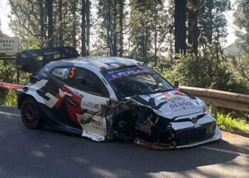 VIDEO: Sami Pajari sõitis neljandalt kohalt teelt välja, Tänak kerkis seitsmendaks