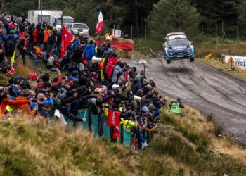 Elfyn Evans 2019. aasta MM-rallil Walesis. Foto: Jaanus Ree/Red Bull Content Pool