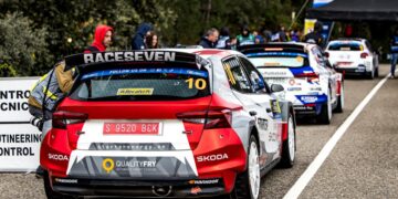 Robert Virves ja Jakko Viilo Sierra Morena rallil 2025, Foto: André Lavadinho / at-world.com