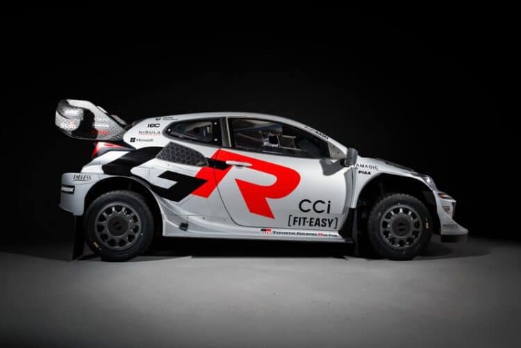 Toyota WRC meeskond loobub suvistel kruusarallidel oma mustast kujundusest