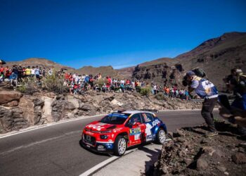 Yoann Bonato Kanaari saarte rallil 2024 Foto: @World / Red Bull Content Pool