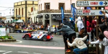 Ott Tänak ja Martin Järveoja Kanaari saarte MM-rallil 2025, Foto: Jaanus Ree / Red Bull Content Pool