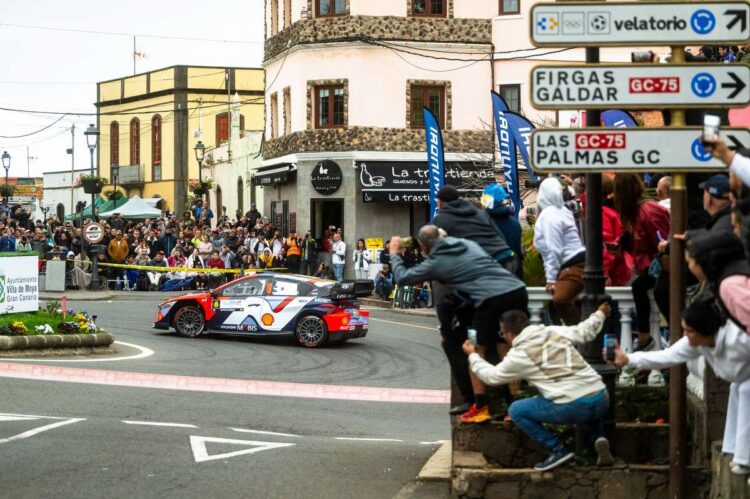 Ott Tänak ja Martin Järveoja Kanaari saarte MM-rallil 2025, Foto: Jaanus Ree / Red Bull Content Pool