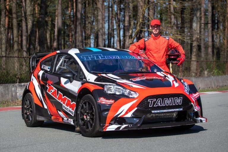 Maiko Tamm sihib Rally X Nordicu esikohta. Foto: Pille Russi