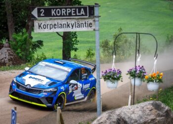 Terminal autoralli Eesti meistrivõistlused jätkuvad Soomes. Foto: Pille Russi