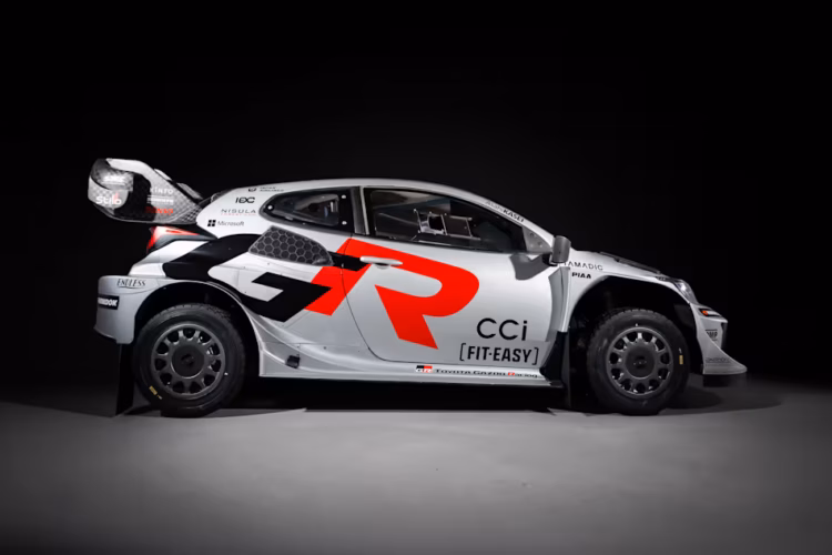 Toyota GAZOO Racingu uuendatud 2025. aasta värvilahendus