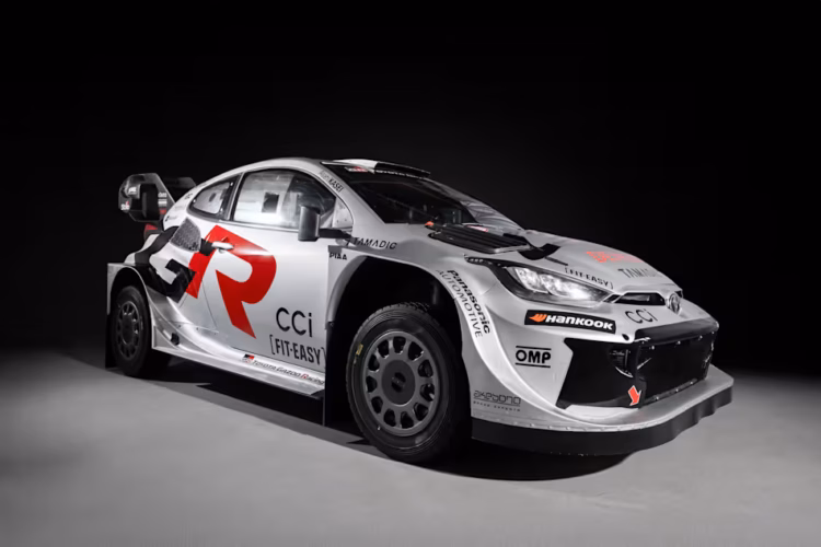 Toyota GAZOO Racingu uuendatud 2025. aasta värvilahendus