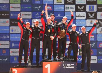 Toyota valitses Kanaaride rallit. Foto: Toyota