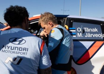Ott Tänak Portugali rallil 2025, Foto: Dufour Fabien / Hyundai Motorsport GmbH