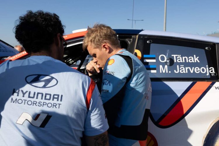 Ott Tänak Portugali rallil 2025, Foto: Dufour Fabien / Hyundai Motorsport GmbH