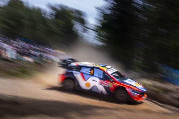Ott Tänak ja Martin Järveoja Portugali rallil 2025, Foto: Austral / Hyundai Motorsport GmbH