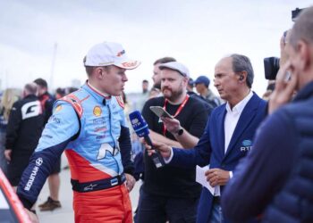 Ott Tänak Portugali rallil 2025, Foto: : Vincent Thuillier / Hyundai Motorsport GmbH