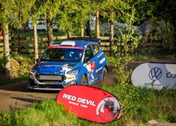 Patrick Enok ja Silver Simm, Länsirannikon Ralli 2025, Foto: Pille Russi