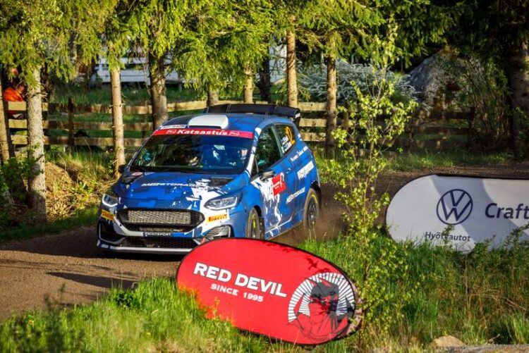 Patrick Enok ja Silver Simm, Länsirannikon Ralli 2025, Foto: Pille Russi