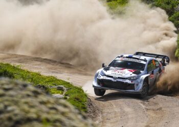 Kalle Rovanperä Portugali MM-rallil 2025. Foto: TGR WRT/McKlein