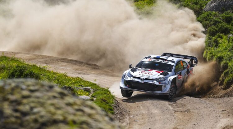 Kalle Rovanperä Portugali MM-rallil 2025. Foto: TGR WRT/McKlein