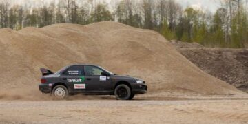 Martin Kutser sõitis päeva parima aja. Foto: Elis Nurs