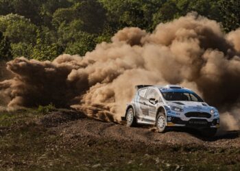 Jon Armstrong ERC Ungari rallil 2024, Foto:, @World / Red Bull Content Pool